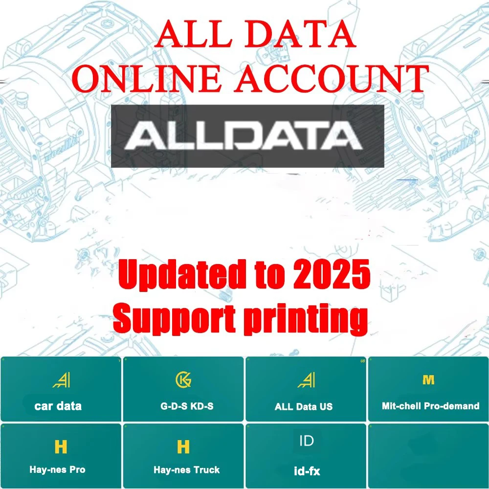 

2025 Alldata Repair Full Version Online Account All data Access Car diagnostic Software Workshop Essential Tool