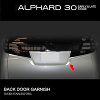 For ALPHARD/VELLFIRE 30 stainless steel tail light lower trim
