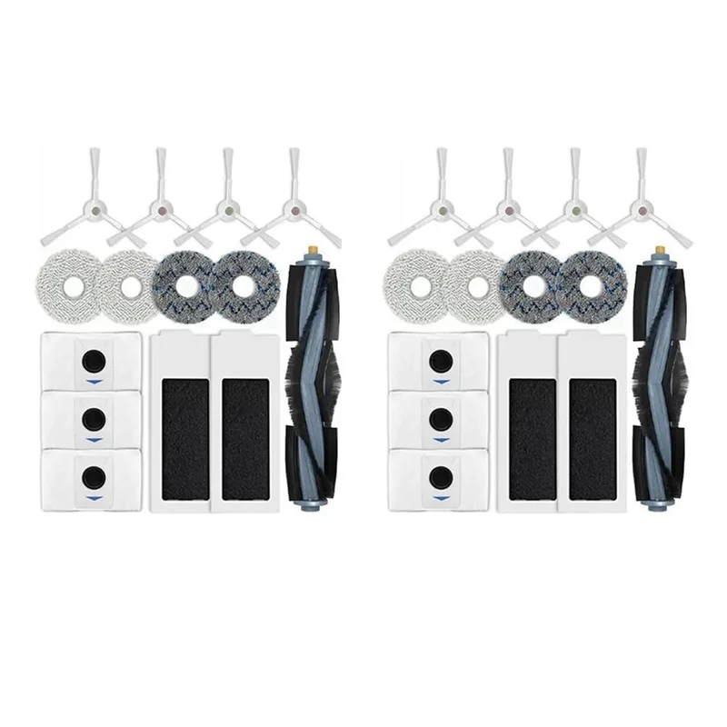 

B84B-2 Set Replacement Parts For ECOVACS Deebot T20 Omni/PRO/MAX T20 Pro/Max Plus Accessories Main Brush Dust Bags