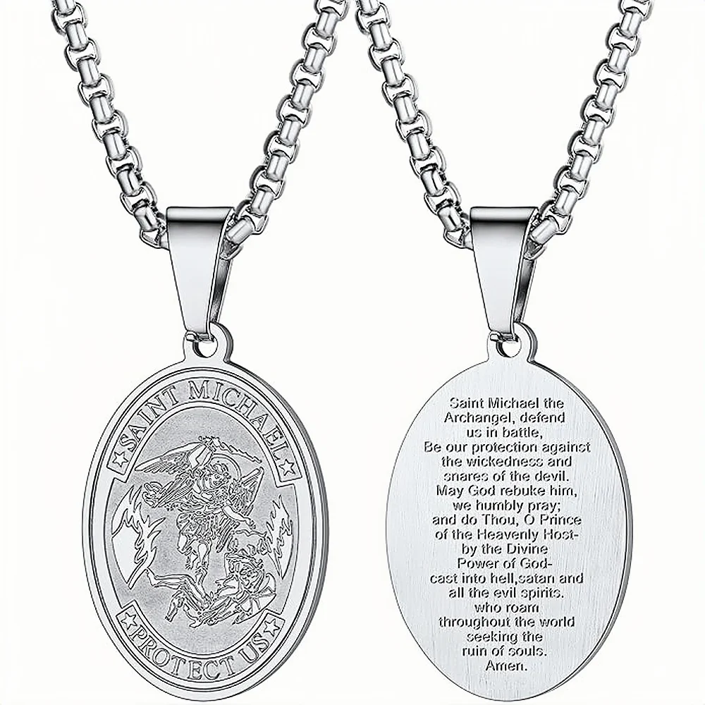 Einfache Herren-Halskette mit quadratischem silberfarbenem Edelstahl-Anhänger, Retro-Schlangenkette, Hip-Hop-Schmuck, Damen-Halskette, Accessoire – Detail 2