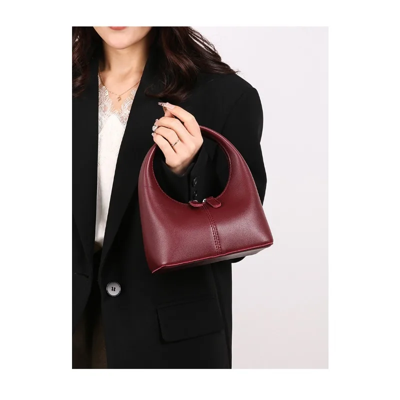 

1 шт. женские сумки, сумки для подмышек, сумки в форме полумесяца, подходят для повседневных покупок