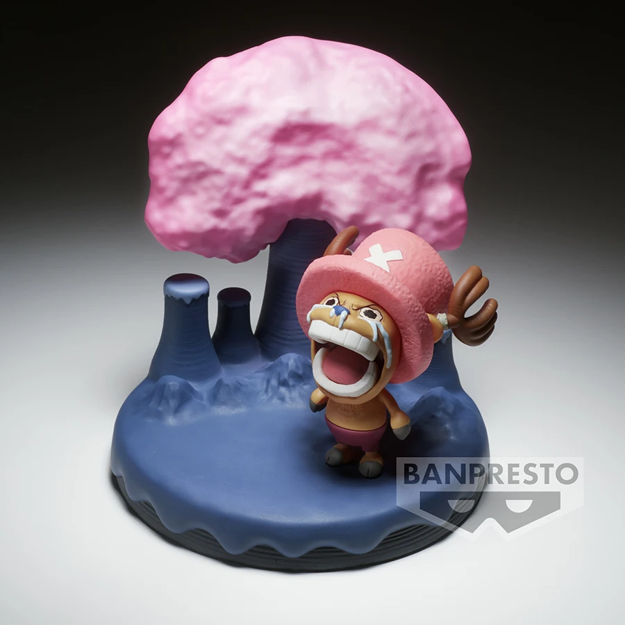 Banpresto One Piece Anime Figurines WCF Log Stories Tony Tony Chopper Action Figures Figurals Collectible Model Toys