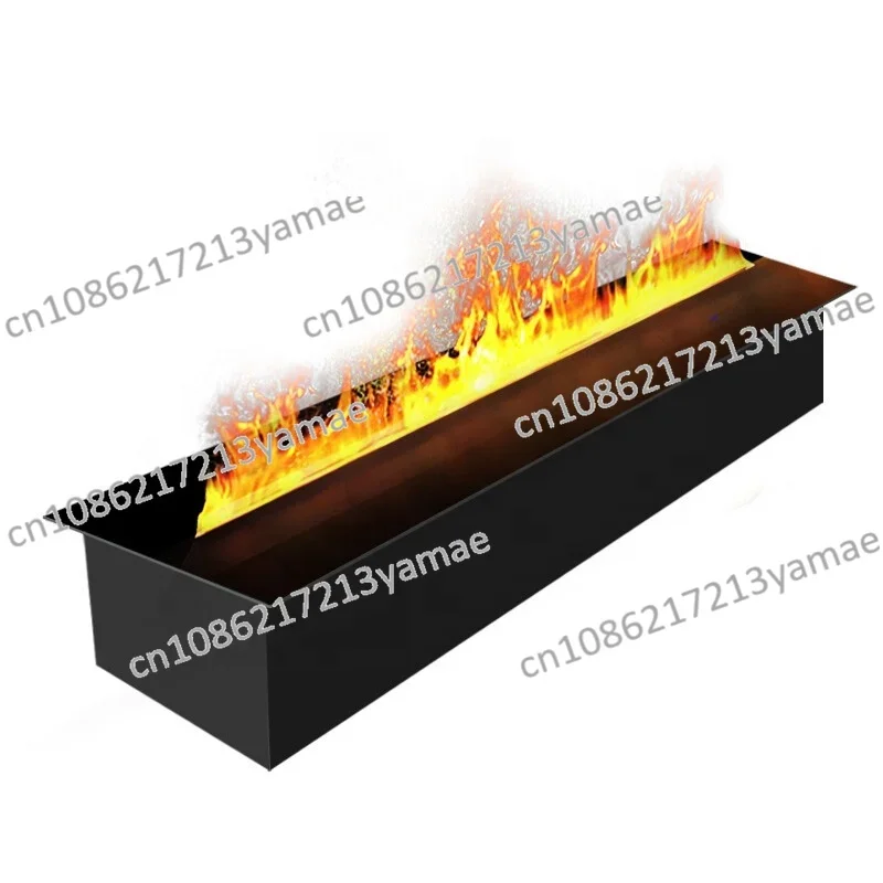 Manufacturer Custom 3D Atomization Decorative Electric Fireplace Home Space Heater European Living Room Air Heater 700mm