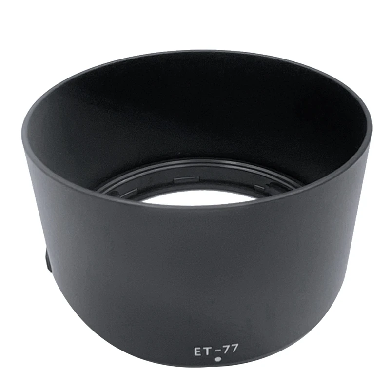 ET77 Lens Hood Circular Sunshade Replace ET-77 For Canon RF 85Mm F/2 Macro Is STM, RF 85 Mm F2 MACRO Is STM