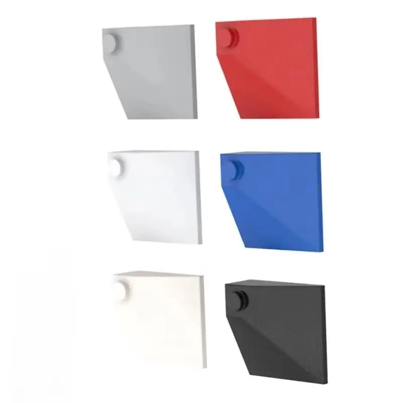 20PCS Onderdelen Plaat 3675 Helling 33 3x3 Bolle Hoek Educatief Bouwstenen 100% Compatibel DIY Bricks speelgoed