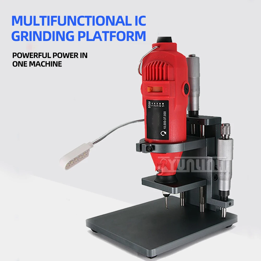 Lcd-scherm Ic Chips Slijpmachine voor Mobiele Telefoon Onderhoud Camera Ringen Harde Schijf Frame Chip Polijstmachine