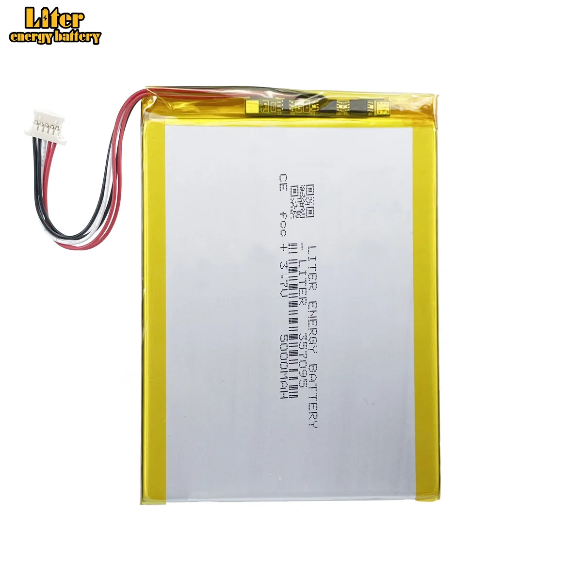 5-wires connector 357095 3.7V 5000mAh tablet battery For child Tablet prestigio multipad Rechargeable batteries