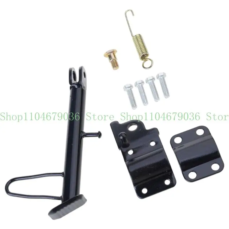 652F 14-24cm Motorcycle Kickstand Universal Modification Side Stand for Most Scooter