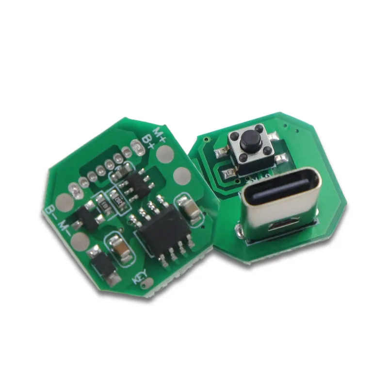 Strong Light Flashlight driver board, DIY circuit board, TypeC charging port, integrated charging and discharging module