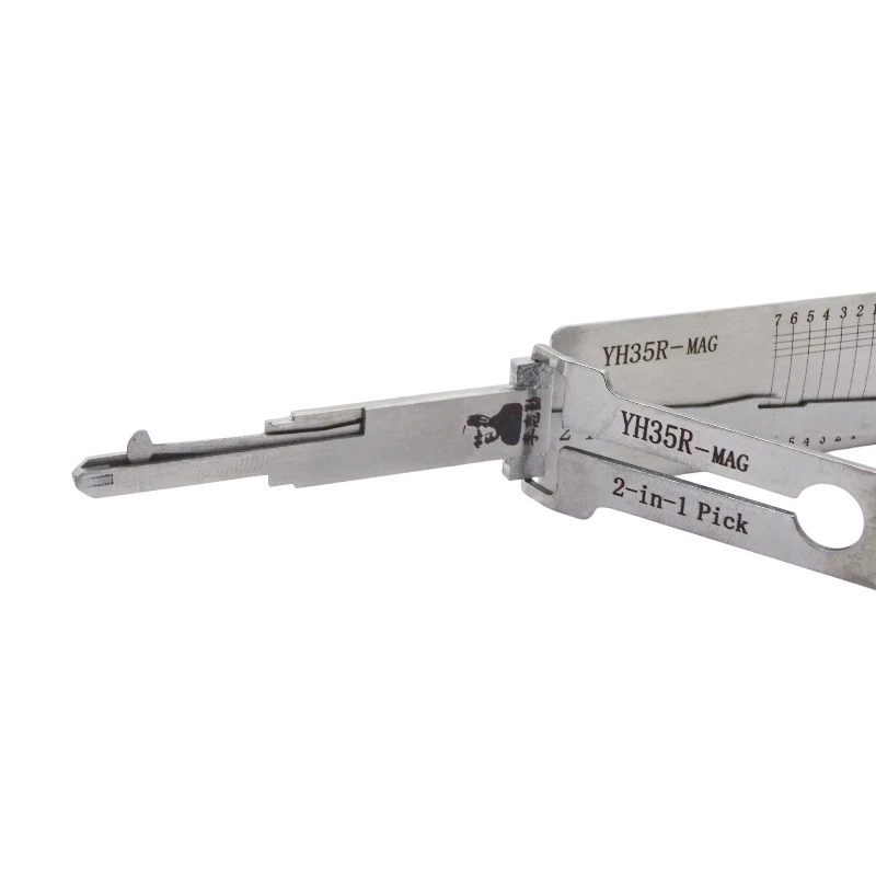 Lishi YH35R-MAG 2 in 1 Locksmith Tool Lock Pick Decoder Flat Milling for Yamaha Motorcycle Models