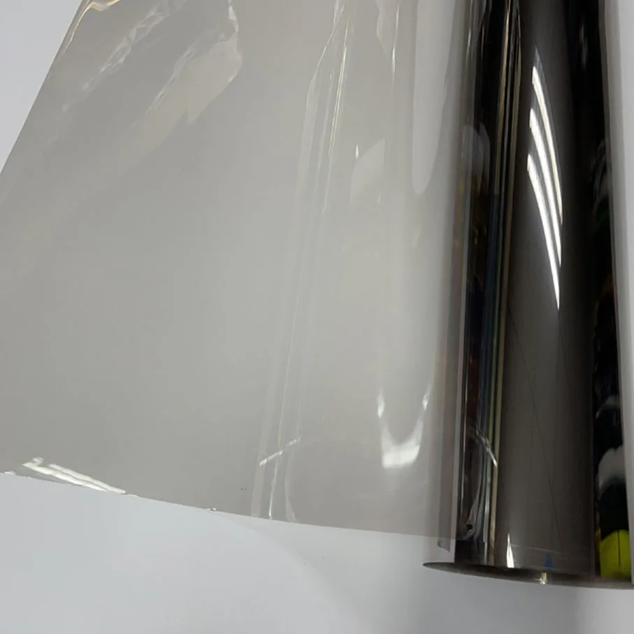 자동차 창문 색조 필름, 전면 측면 유리 창문 필름, VLT 70% 롤, 1 PLY, 자동차 집, 상업용 태양 보호, 회색, 50x300cm