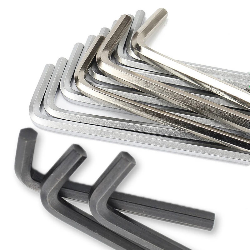 

Набор шестигранных ключей (имбусовых) для винтов и болтов из стали, размеры 0.7, 0.9, 1.27, 1.5, 2, 2.5, 3, 4, 5, 6 мм