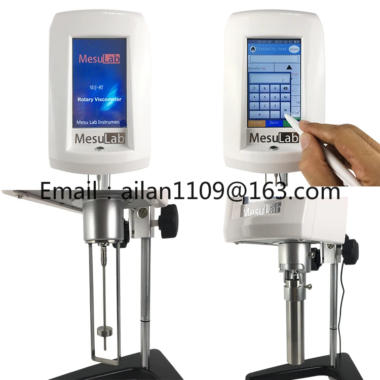 With CE Paint Viscosity Meter Food Viscometer Chocolate Viscous Meter