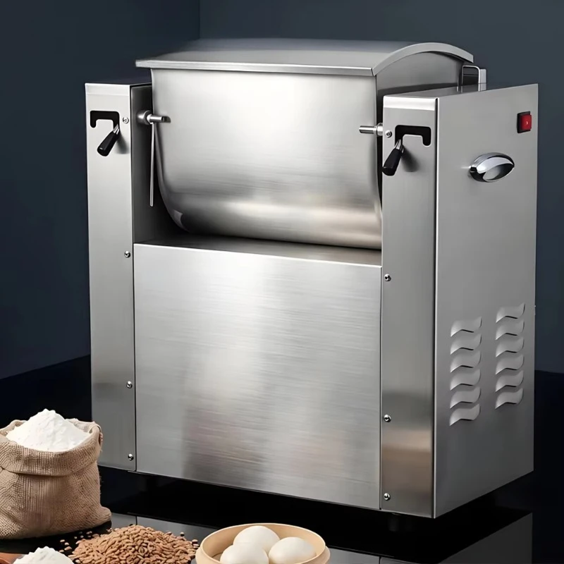 High Speed Silent Automatic Dough Kneader Heavy Duty Flour Mixing Machine Commercial Bakery Dough Mixer
