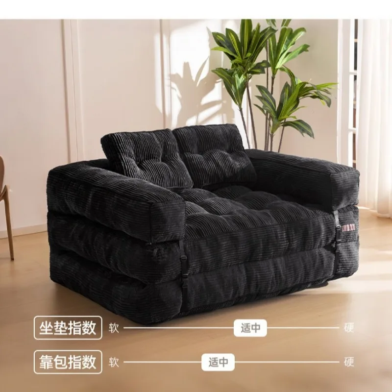 Vacuum compression sofa two-in-one folding sofa bed living room sofa