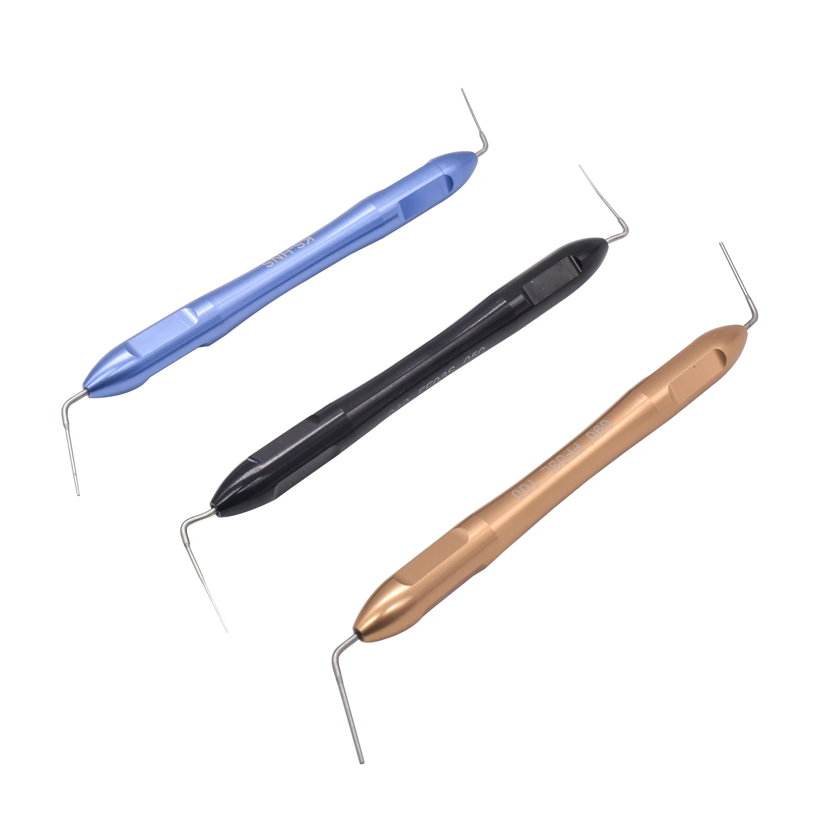 

3pcs Dental Endodontic Hand Plugger Endo Gutta Percha Buchanan Hand Canal Filling Stainless Steel Dentist Instrument Tools
