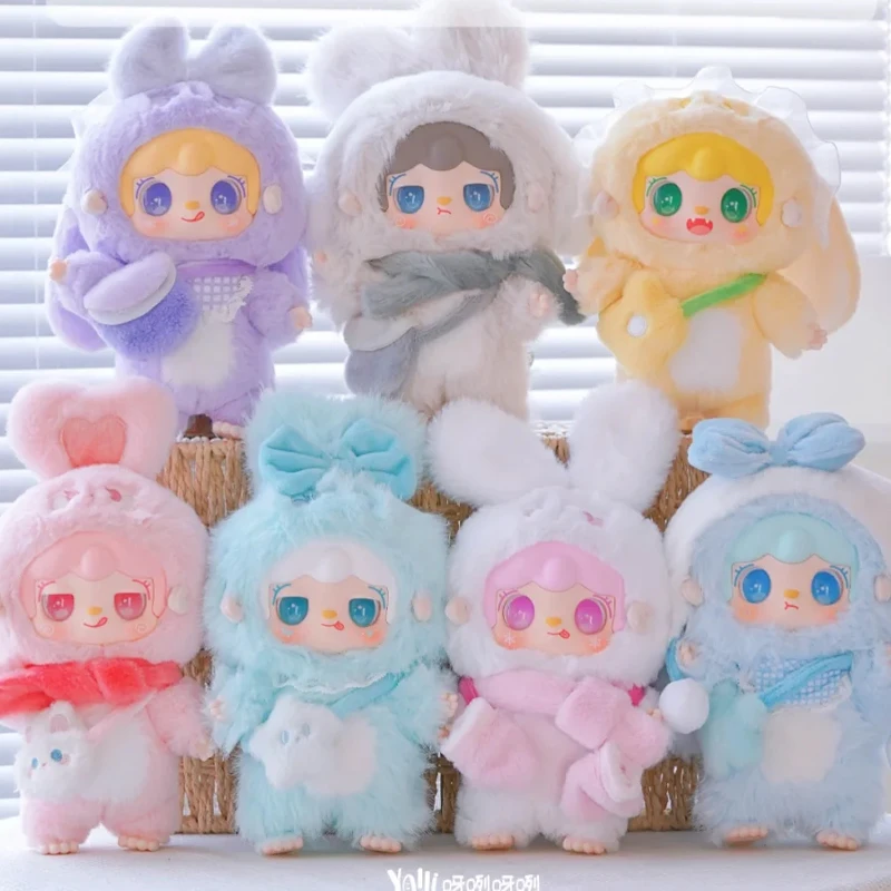 

Новая серия Yooki V3, теплый кролик, слепая коробка, милая виниловая плюшевая фигурка, коллекция украшений для рабочего стола, загадочная коробка, подарки на день рождения для детей