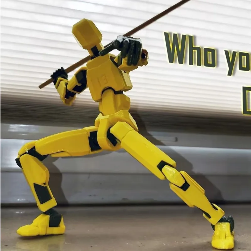 

Новая многофункциональная подвижная 3D-печатная кукла: креативная базовая подставка-украшение, пластиковый ультралегкий периферийный аксессуар для фанатов, взрослых и детей