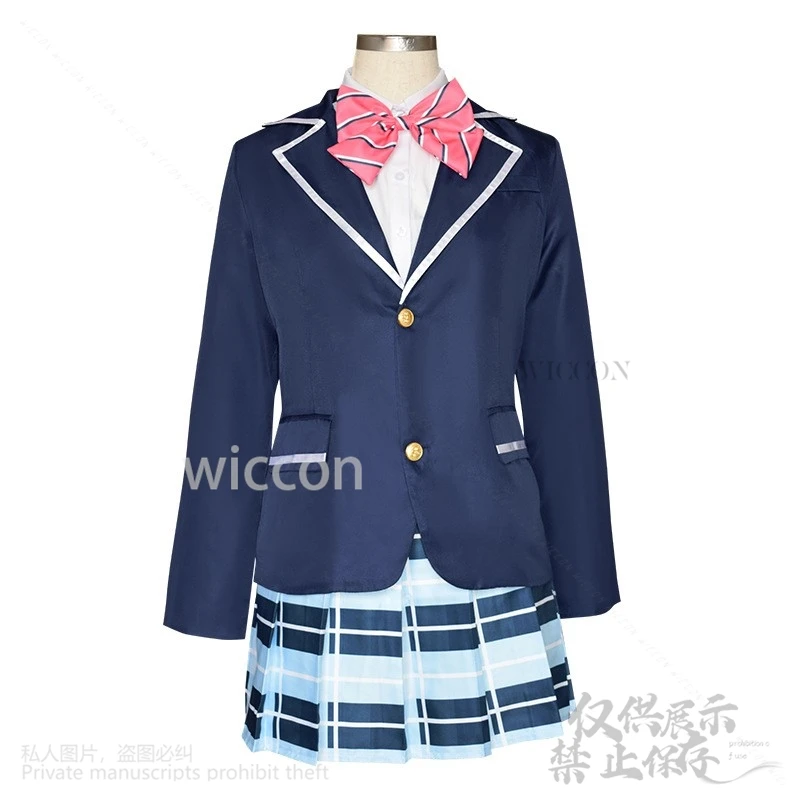 Kusanagi Nene Cosplay Projekt Sekai Bunte Bühne Kostüm Jk Schuluniform Kleid Lolita Perücken Für Mädchen Halloween Angepasst