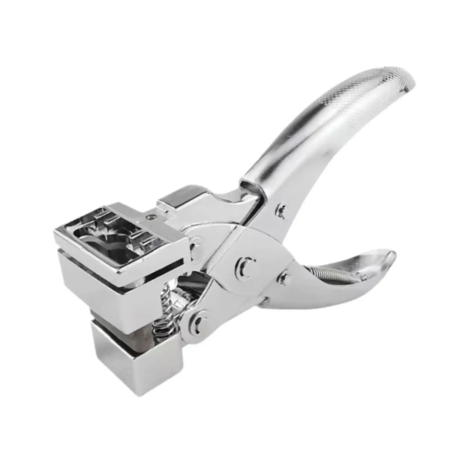 

T Shape Hole Punch Hand Press Paper Puncher for Luggage Tag ID Card Photo