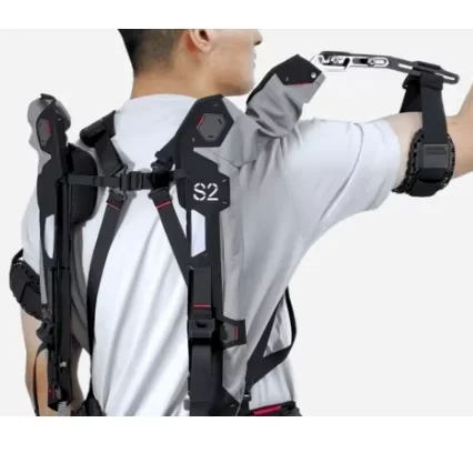 Industrial Exoskeleton With Shoulder And Arm Assistance Steel And Aluminium Material For Workers