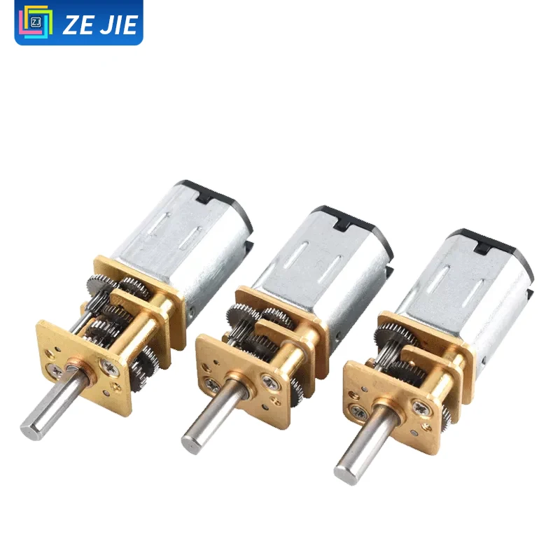 GA12‑N20 Gear Reduction Motor, Smart Car 3V  Micro DC Gear Reducer Motor Low‑speed Motor