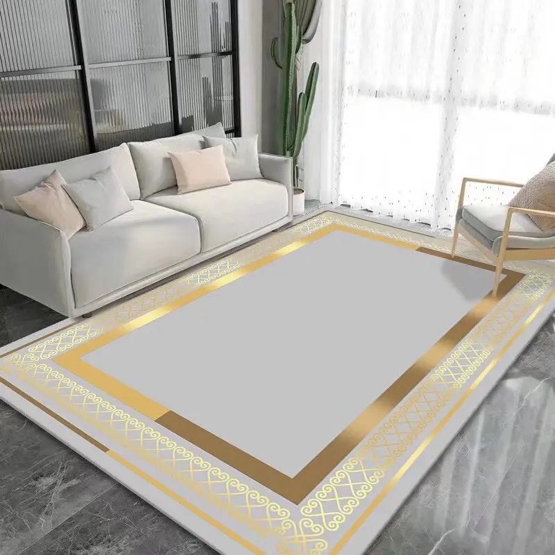 Nordic Ins Style Light Luxury Carpets Living Room Sofa Big Size Area Rugs Soft Cloakroom Lounge Thickened Mat Customizable