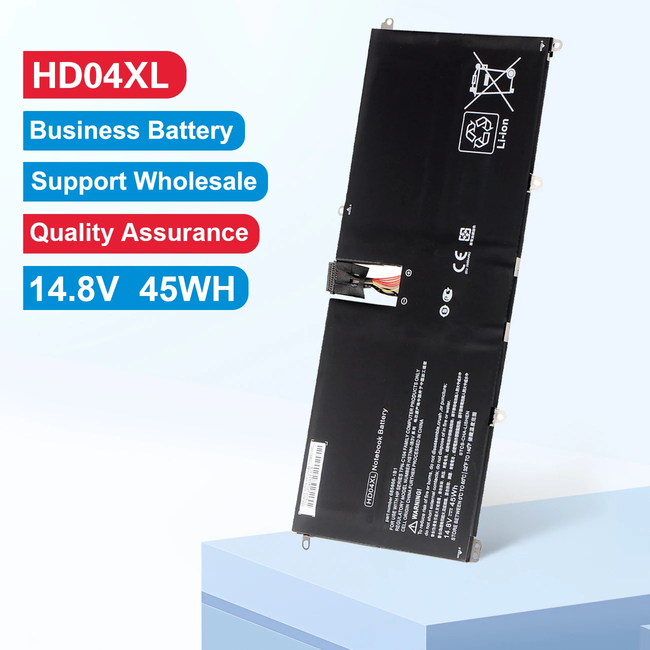 

Аккумулятор KingSener HD04XL для HP Envy Spectre XT 13-2000eg 13-2021tu 13-2120tu 13-2113TU XT Pro 13-b000 HSTNN-IB3V 685989-001