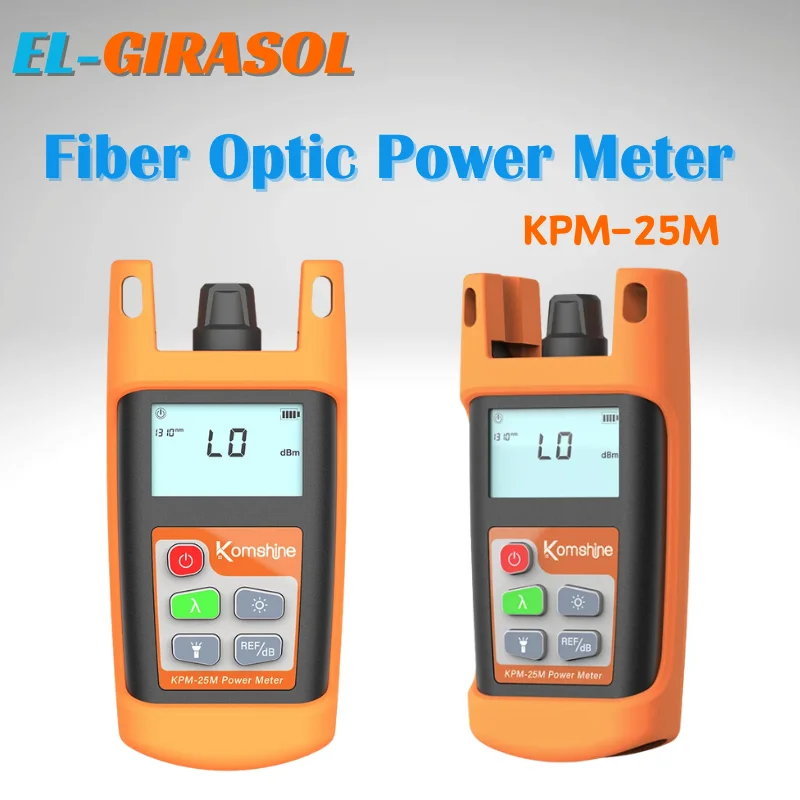 

Fiber Optical OPM Test Tool Fiber Optic Power Meter KPM-25M OPM Tester With SC Connector -70+6dBm FTTH