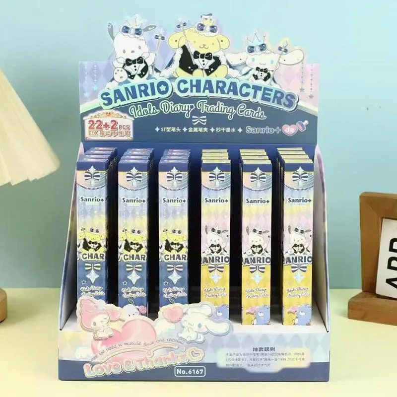 

24pcs/ лот Sanrio Kawaii мелодия пресса гель ручки для написания милые Pochacco 0.5mm чернила нейтральная ручка Kuromi офис школьные поставки