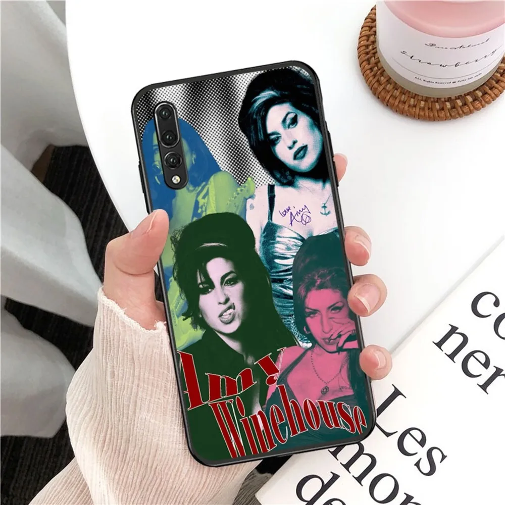 Amy Winehouse Phone Case For Huawei P 8 9 10 20 30 40 50 Pro Lite Psmart Honor 10 Lite 70 Mate 20lite