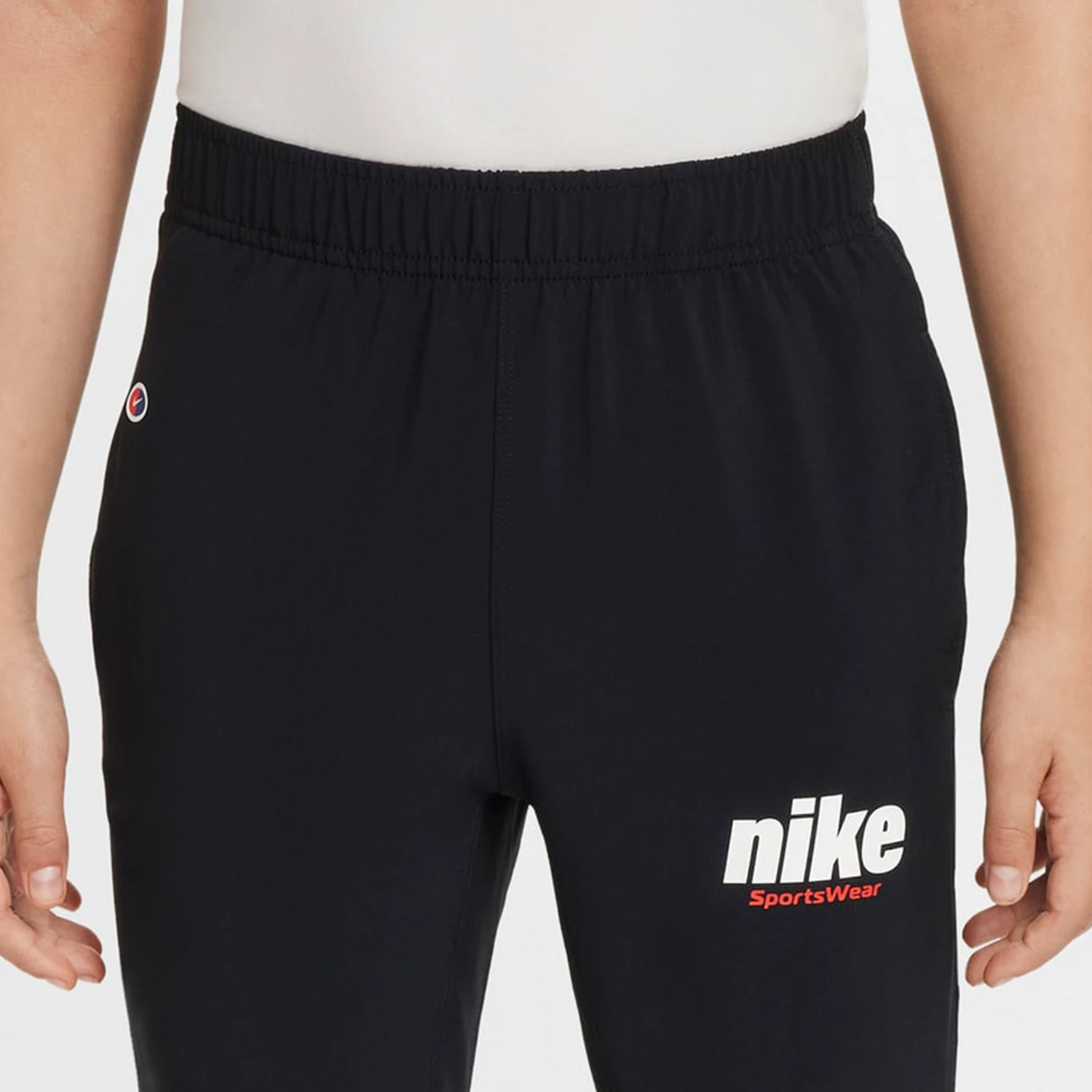 Nike Official Authentic DRI-FIT Big Kids Woven Comfort Sport Training Pants HQ1566-010