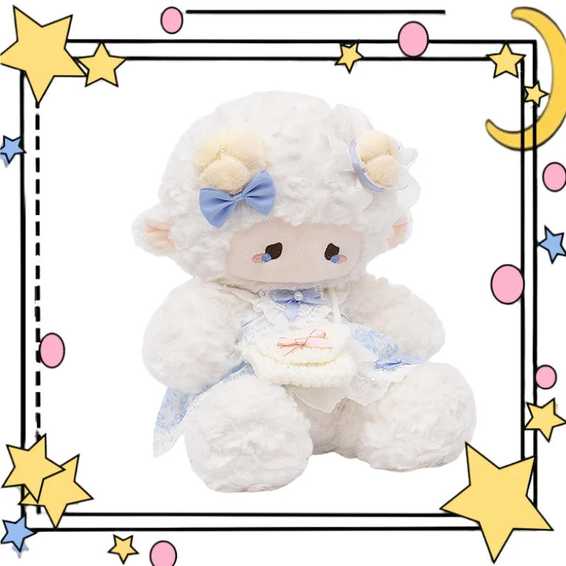 

29cm Kawaii Cute Beautiful Puff Lamb Dolls Cute Plush Accompany And Soothe Sleep Dolls Birthday Valentine'S Day Gifts Doll Toy