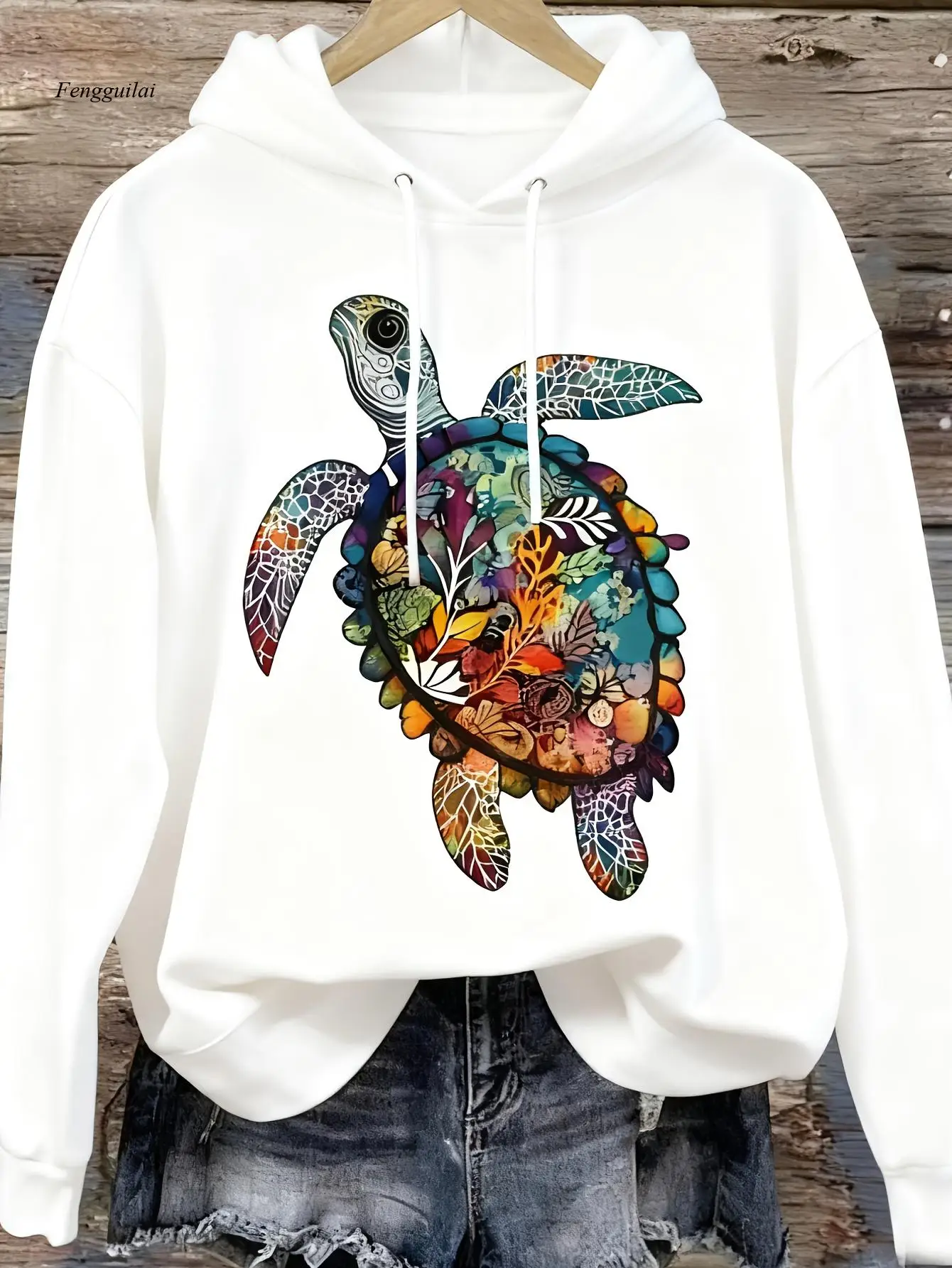 

Зимняя свободная толстовка с капюшоном и шнурком на осень и зиму, удобный и повседневный пуловер.