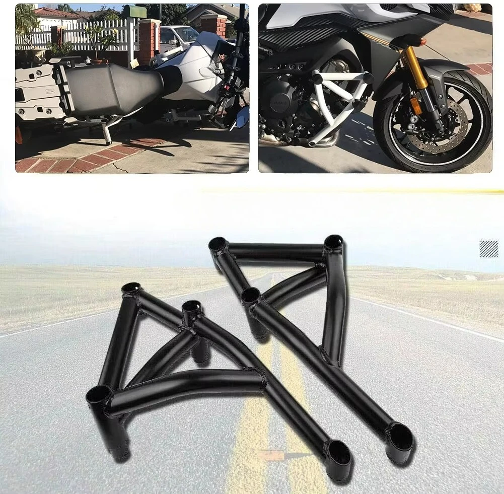 

Motorcycle Parts Highway Engine Guard Steel Crash Cage Bar Bumper Protector For Yamaha MT09 FZ09 Tracer 2014 2015 2016