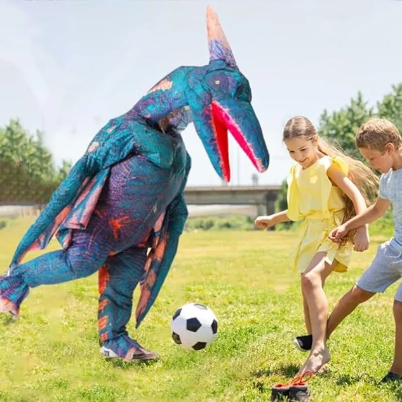 

Inflatable dinosaur Pterodactyl costume Adult inflatable pterodactyl dress up inflatable dinosaur party holiday cosplay set