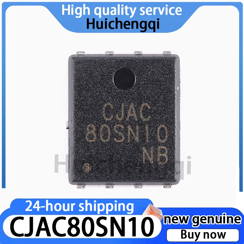 5PCS Original Genuine CJAC80SN10 PDFN-8 100V 80A MOSFET Field-effect Transistor