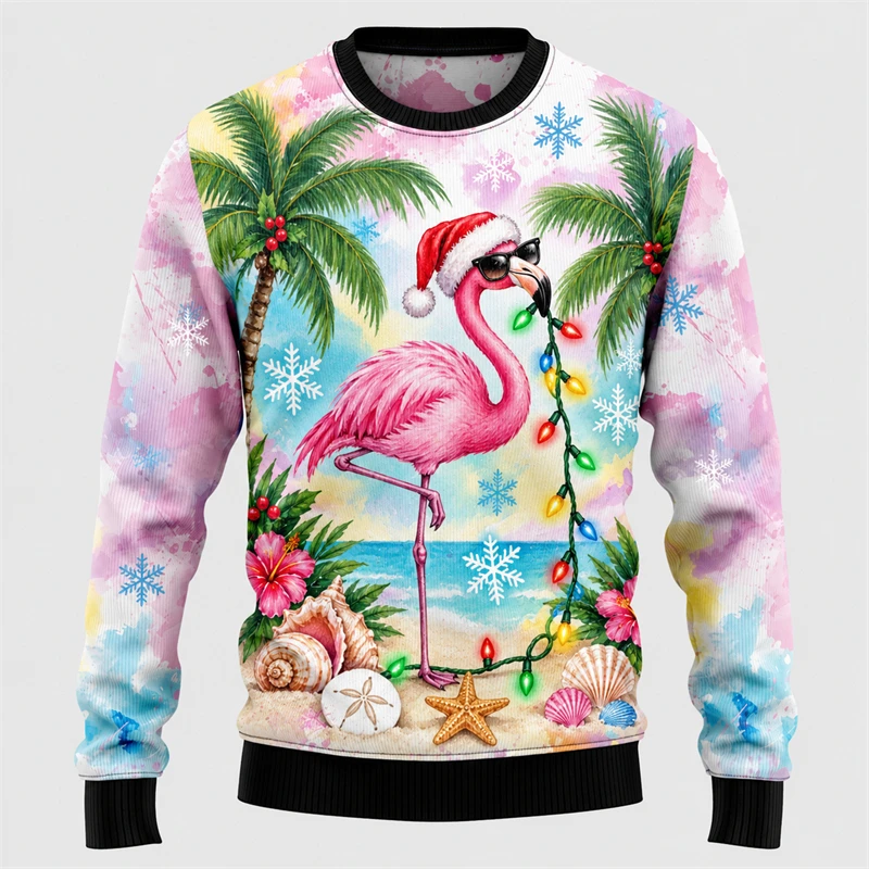 Pull de Noël moche à motif fla - Men'S Fashion Xmas Party avis et prix