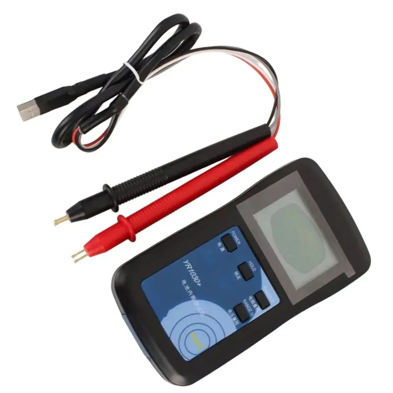 A98E-Alkalinity Tester YR1030 Real Four-Wire Lithium Battery Internal Resistance For Nickel Hydrogen Lead Button Polymer
