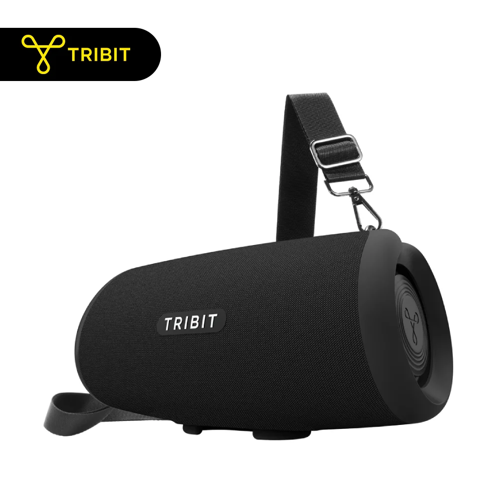TRIBIT StormBox Lava 80W Tragbarer Bluetooth-Lautsprecher mit eingebauter Powerbank, APP-EQ-Steuerung, IP67 wasserdichter Outdoor-Wireless-Lautsprecher, 24 Stunden Spielzeit für Camping, Party
