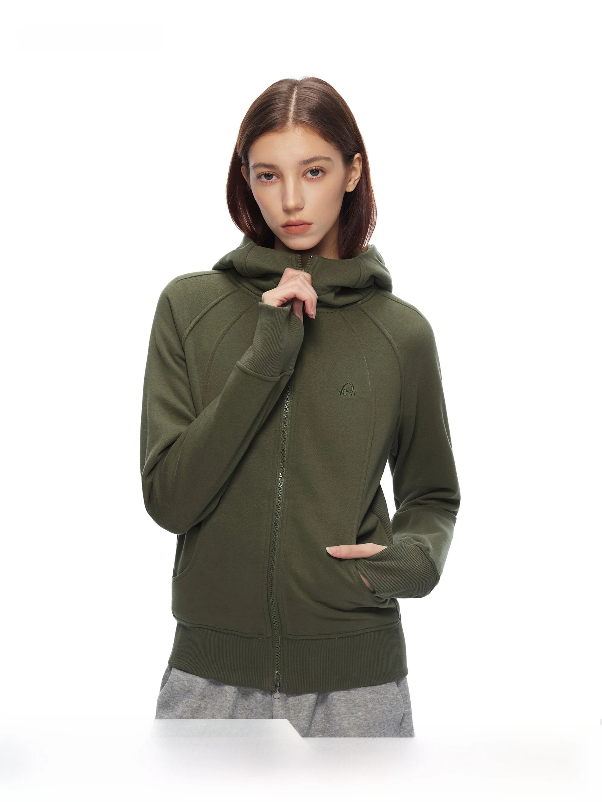 

Nicebad Slim Fit Zipper Hoodie Basic Versatile Trendy Comfortable Slimming Open Cardigan Jacket for Spring Youth Casual Style
