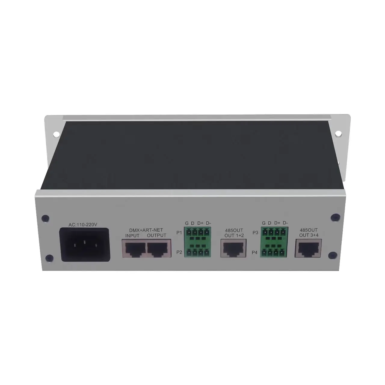 AN404 Art-Net/sACN to SPI/DMX Pixel Controller – 4CH, 680 Pixels/Channel for RGB/RGBW Stage Lighting