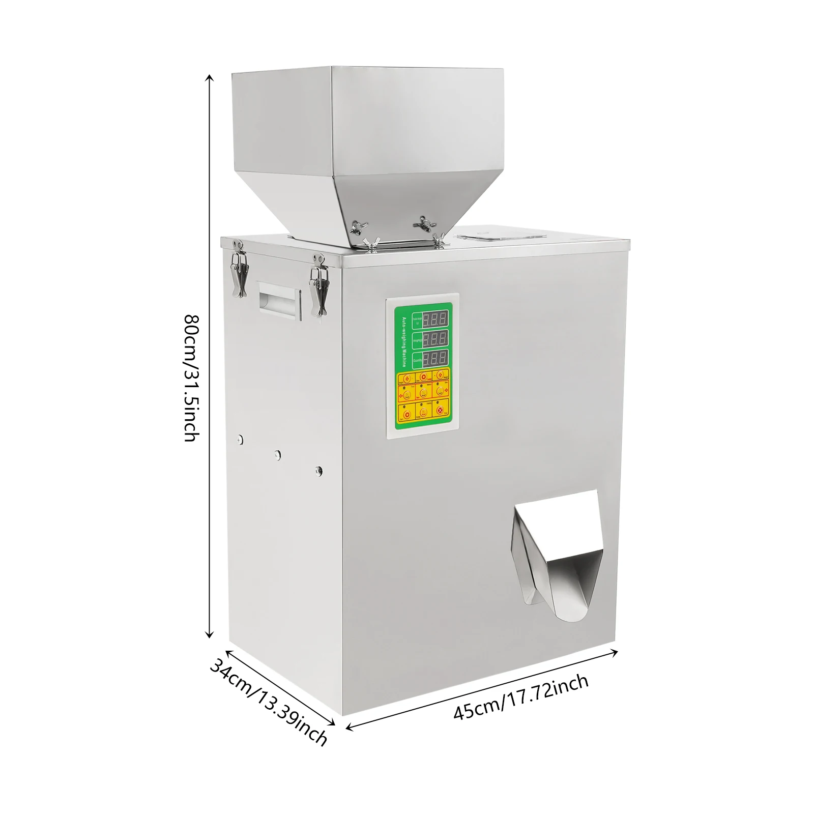 Powder Filling Machine Stainless Steel 0.02-1.1lbs Multifunction Filling Machine Used in Pharmaceutical, Food Industries