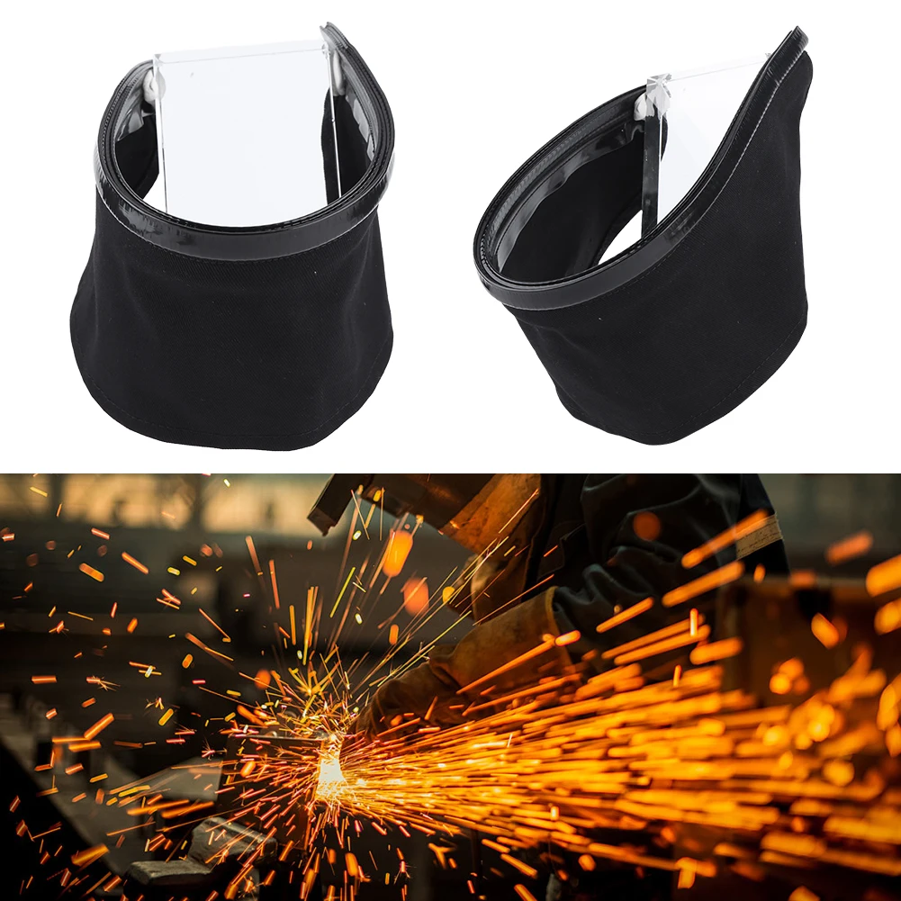 Welding Helmet Bib Flame Resistant Materials Neck Wrapping Cloth Helmet Accessory for Most Welding Helmets