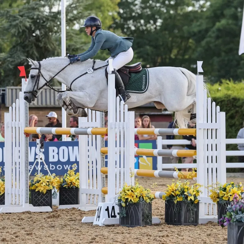 

Custom Logo Western Horse Jumping Show Poles Aluminum Horse Jumps and For Racing and Training