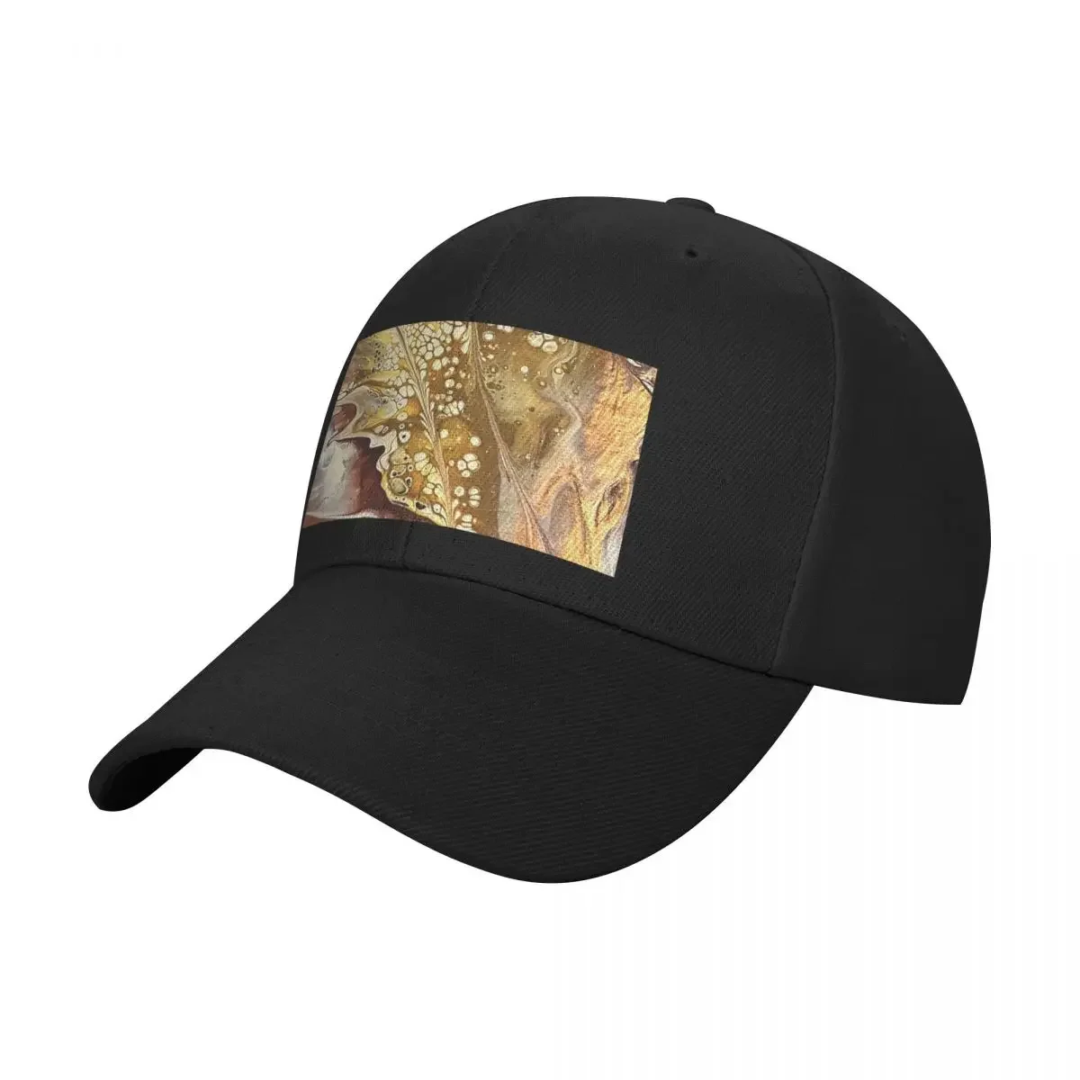 

SLB Designs abstract Fall Leaves Baseball Cap Snap Back Hat Sun Cap Women's Beach Visor Men's