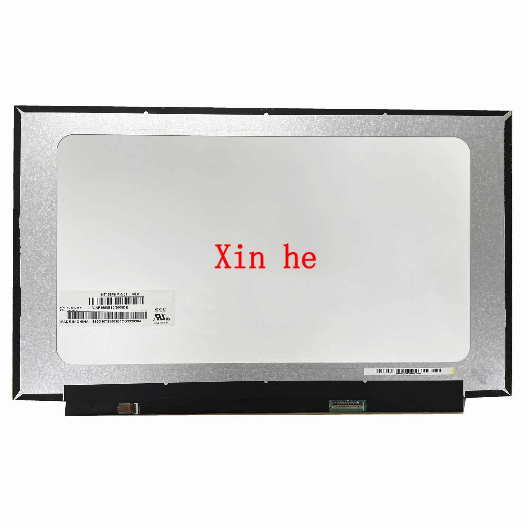 

NT156FHM-N51 fit B156HTN06.1 NT156FHM-N63 NT156FHM-N62 NT156FHM-N61 NT156FHM-N43 15.6'' Laptop LCD Screen 1920*1080 EDP 30 PINS