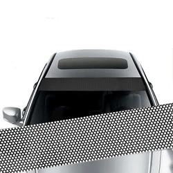 Car Sunshade Stickers Auto Front Windshield 3D Vinyl Film Rear Gear Sunshade Decorative Decals Stickers Cars Decorative Stickers
