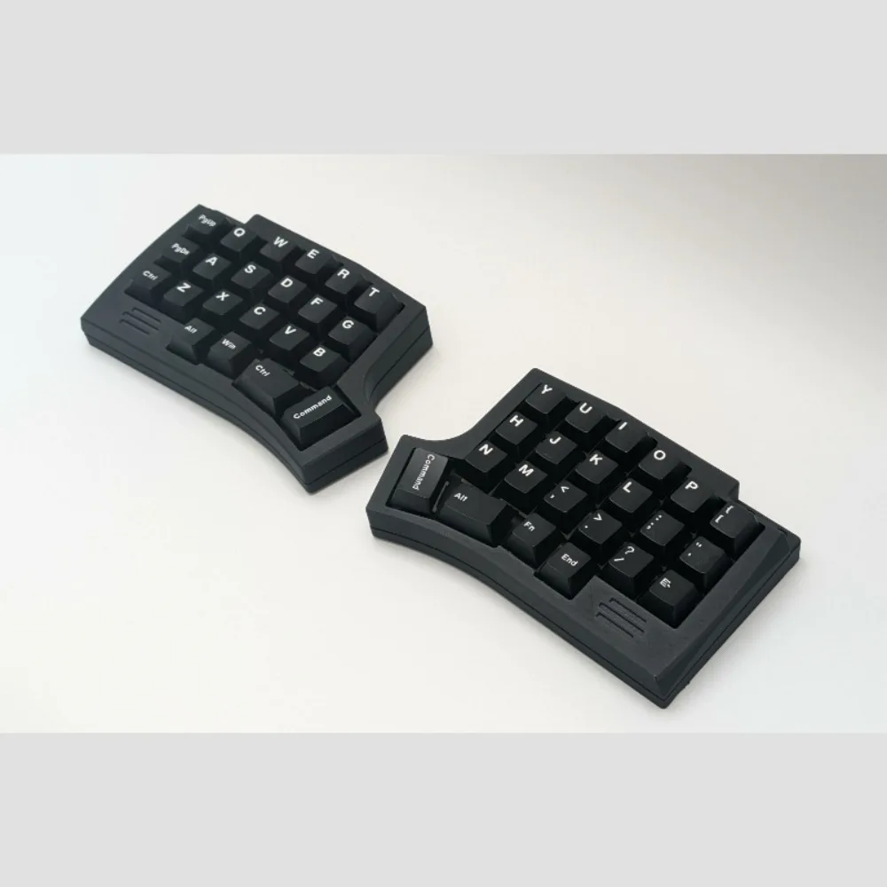 Noirix44 Wireless Split Keyboard with Bracket FDM Case Hot Pluggable Bluetooth Split Keyboard Ergonomics ZMK Studio/RMK VIAL
