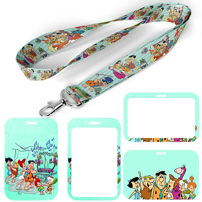 B0451 Cartoon Phone Lanyard for Keys Charm Neck Strap ID Card Badge Holder Keycord Webbing Ribbon Keychains Hang Rope Keyring